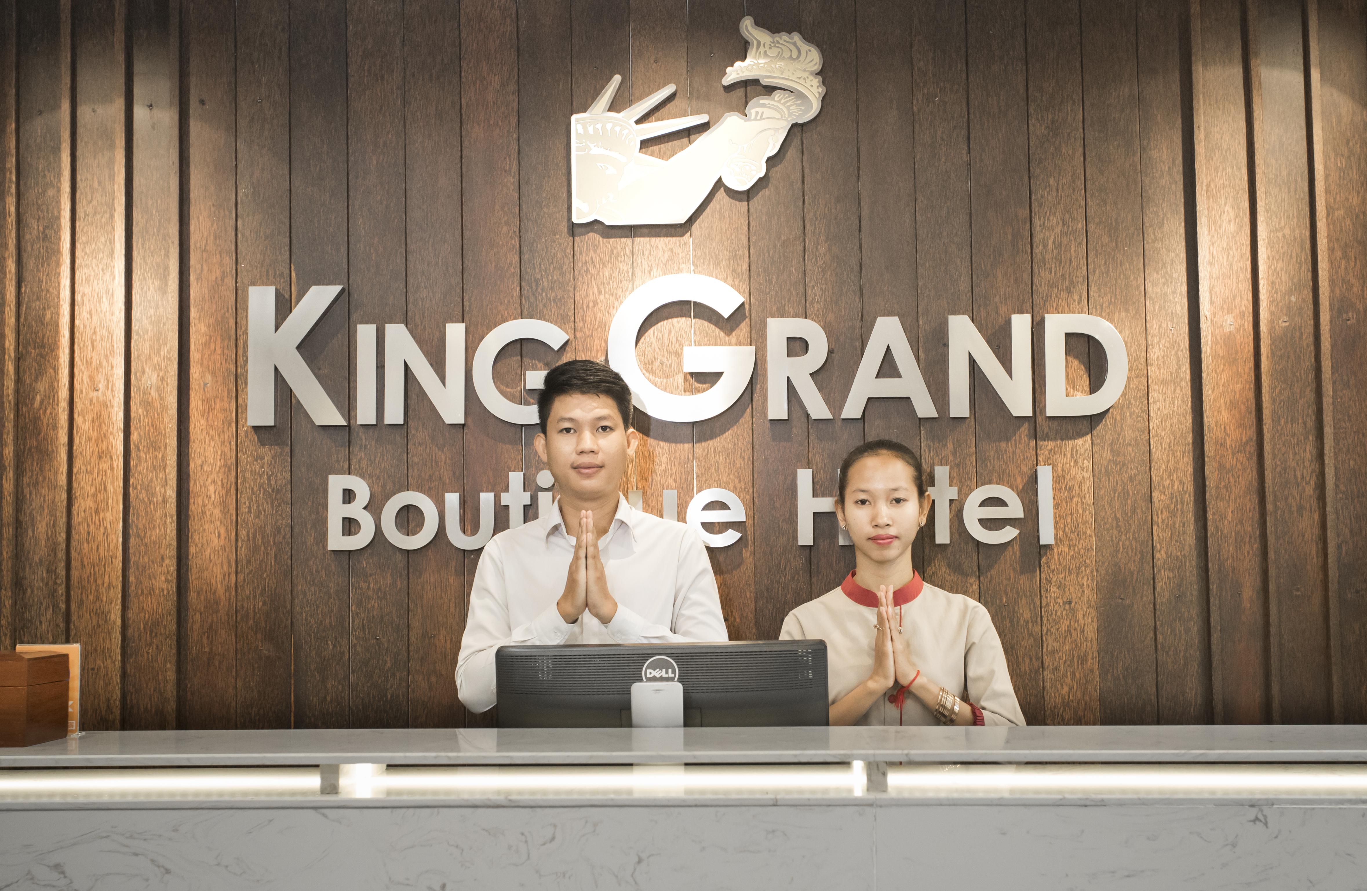 King Grand Boutique Hotel Phnompenh Exteriér fotografie